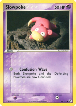 Pokemon FireRed & LeafGreen Slowpoke - 80