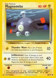 Pokemon Legendary Collection Magnemite - 80