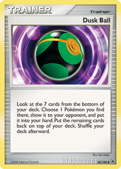 Pokemon Majestic Dawn Dusk Ball - 80