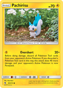 Pokemon Lost Thunder Pachirisu - 80