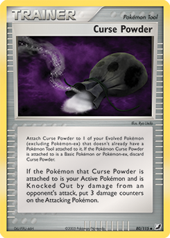 Pokemon Unseen Forces Curse Powder - 80