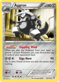 Pokemon Dragons Exalted Aggron - 80