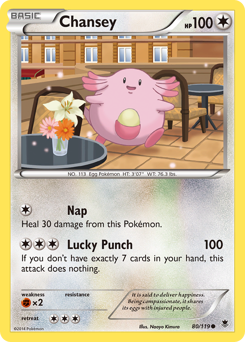 Pokemon Phantom Forces Chansey - 80