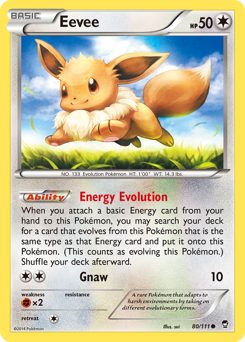 Pokemon Furious Fists Eevee - 80