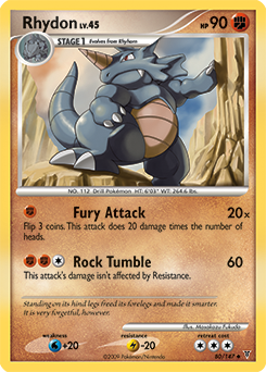 Pokemon Supreme Victors Rhydon - 80
