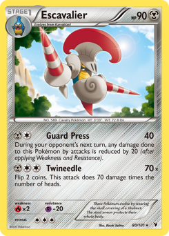 Pokemon Noble Victories Escavalier - 80
