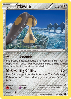 Pokemon Plasma Freeze Mawile - 80