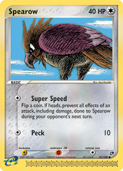 Pokemon Sandstorm Spearow - 81
