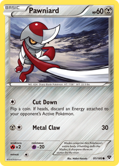 Pokemon XY Pawniard - 81