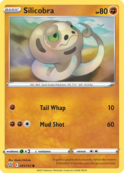 Pokemon Battle Styles Silicobra - 81