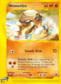 Pokemon Expedition Base Set Hitmonlee - 81