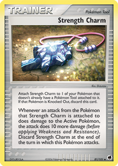 Pokemon Dragon Frontiers Strength Charm - 81