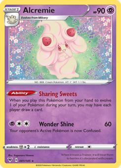 Pokemon Vivid Voltage Alcremie - 81