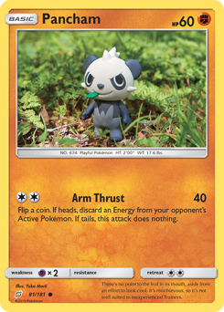 Pokemon Team Up Pancham - 81
