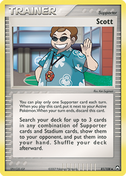 Pokemon Power Keepers Scott - 81