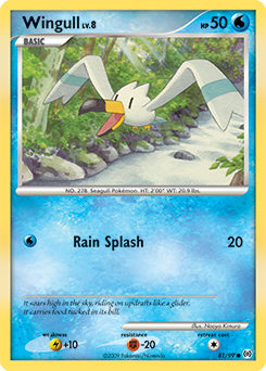 Pokemon Arceus Wingull - 81