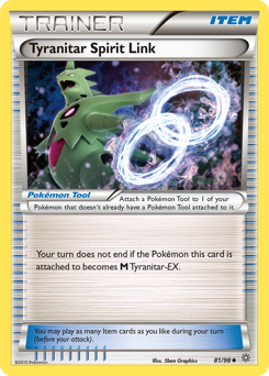 Pokemon Ancient Origins Tyranitar Spirit Link - 81