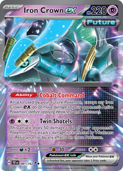 Pokemon Temporal Forces Iron Crown ex - 81
