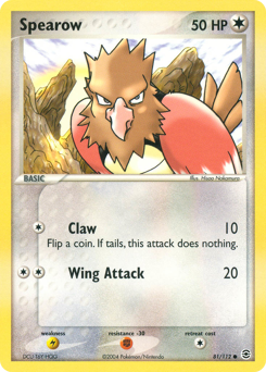 Pokemon FireRed & LeafGreen Spearow - 81