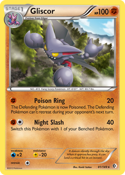 Pokemon Boundaries Crossed Gliscor - 81