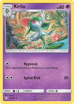 Pokemon Cosmic Eclipse Kirlia - 81