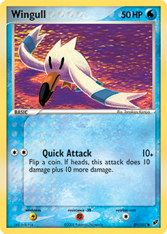 Pokemon Deoxys Wingull - 81