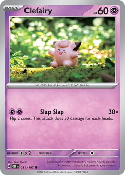 Pokemon Obsidian Flames Clefairy - 81