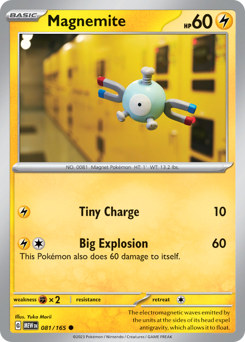 Pokemon 151 Magnemite - 81