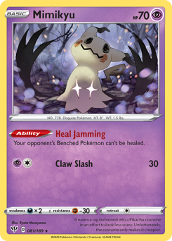 Pokemon Darkness Ablaze Mimikyu - 81