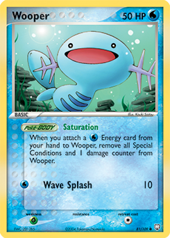 Pokemon Team Rocket Returns Wooper - 81