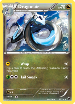 Pokemon Plasma Freeze Dragonair - 82