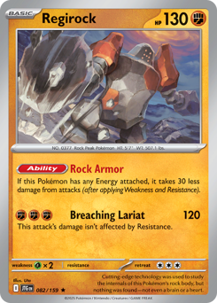 Pokemon Journey Together Regirock - 82