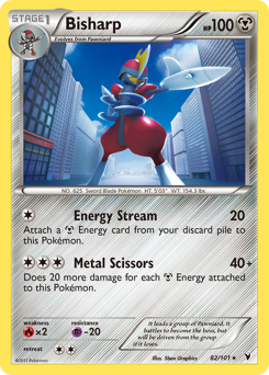 Pokemon Noble Victories Bisharp - 82