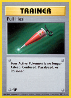 Pokemon Base Full Heal - 82