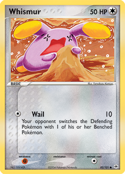 Pokemon Hidden Legends Whismur - 82