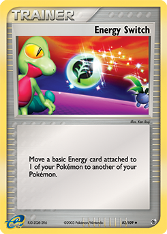 Pokemon Ruby & Sapphire Energy Switch - 82