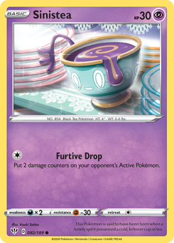 Pokemon Darkness Ablaze Sinistea - 82