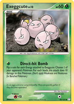 Pokemon Mysterious Treasures Exeggcute - 82
