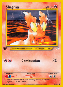 Pokemon Neo Destiny Slugma - 82