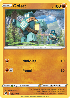 Pokemon Brilliant Stars Golett - 82