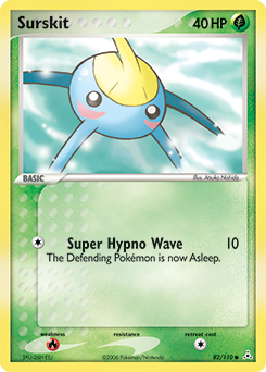 Pokemon Holon Phantoms Surskit - 82