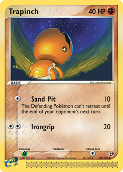 Pokemon Sandstorm Trapinch - 82