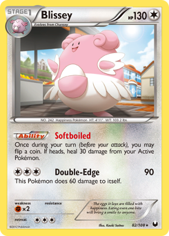 Pokemon Dark Explorers Blissey - 82