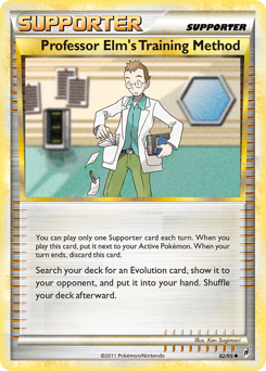 Pokemon Call of Legends Professor Elm's Training Method - 82
