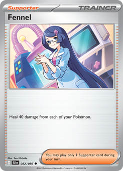 Pokemon Black Bolt Fennel - 82