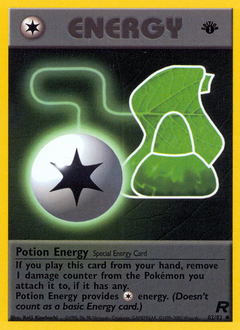 Pokemon Team Rocket Potion Energy - 82