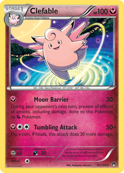 Pokemon BREAKpoint Clefable - 82