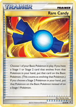 Pokemon HS—Unleashed Rare Candy - 82