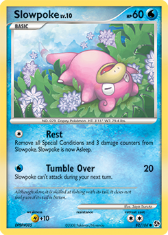 Pokemon Great Encounters Slowpoke - 82