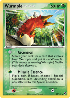 Pokemon Deoxys Wurmple - 82